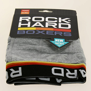 Трусы муж. Rockhard BOXERS 2XL светло-серый 95%хл 5%эл G000161 (2XL) 000000000001195838