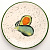 Тарелка десертная 19см CERA TALE Авокадо керамика глазурованная 000000000001210413