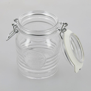 OFFICINA 1825 Банка для хранения 0,5л с зажимом BORMIOLI ROCCO стекло 000000000001206476