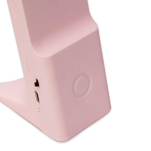 Лампа настольная с аккумулятором 41см Juba розовая 000000000001222743