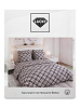 Комплект постельного белья Евро LUCKY (пододеяльник 200х220см, простыня 220х240см, наволочки 70х70см-2шт) Шотландская клетка поплин хлопок
