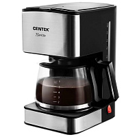 Кофеварка капельная 800мл CENTEK CT-1144 Steel 680Вт капля стоп съемный фильтр подогрев пластик 000000000001212421