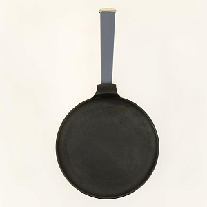 Сковорода 22х1,5см FACKELMANN Optima-Black с ручкой чугун 75708 000000000001202829