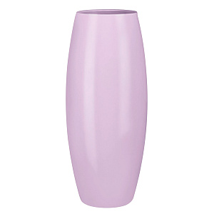 Ваза 25см ЯБЛОКО бочка марганец светлый глянец стекло 000000000001216217