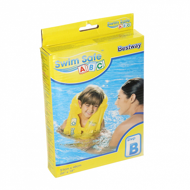 Жилет надувной Swim Safe Bestway, 51x46 см, ступень B 000000000001105326