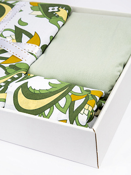 Комплект постельного белья Евро Пейсли (200х220,220х240,50х70-2шт) поплин хлопок 100% 000000000001214235