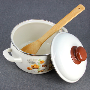 Кастрюля 2,2л Хлеб металлическая крышка 000000000001084083