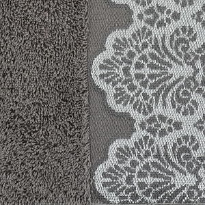 Полотенце 50х90см CLEANELLY Сальвьетта махровое плотность 460гр/м коричневый 100% хлопок ПЦ2601-3025,455 000000000001198597