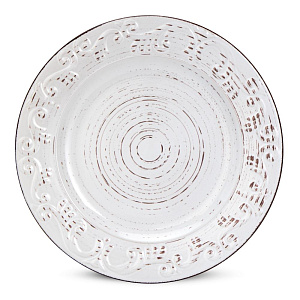 Набор столовой посуды 18 предметов LUCKY ажур белый керамика Набор столовой посуды 18 предметов LUCKY ажур белый керамика 000000000001221942