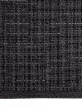 Полотенце кухонное DeNASTIA вафля/махра 470gsm 35x75, хлопок, графит D100415 000000000001227645