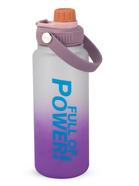 Бутылка для воды 800мл ST full of power в ассортименте пластик 000000000001229279