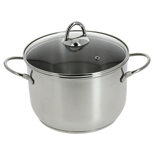 Кастрюля со стеклянной крышкой Amet, 5л 000000000001116375