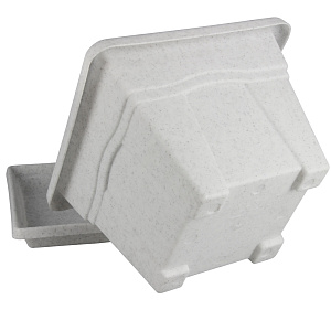 Квадратный горшок Martika, 12х12 см, 0.63л 000000000001015709