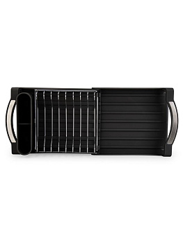 Сушилка для посуды 29,5x20x11,5см черный нержавеющая сталь/железо/полипропилен 000000000001229346