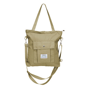 Сумка-шоппер Clever (холст) 35х30х3см бежевый поликотон 000000000001221704