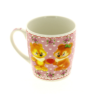 Кружка 270мл,медвежата,4 декора,160-08027 000000000001185139