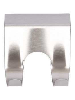 Крючок на кухонную дверцу 2 крючка 6,8x6,2x2,2см DE'NASTIA серый нержавеющая сталь 000000000001212662