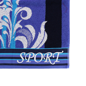 Полотенце махровое Intento Cleanelly, пестротканое, 70х130 см, пл.460 000000000001126163