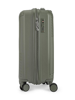 Чемодан на колесах S (36х22х55см) полосы хаки PP 000000000001226555