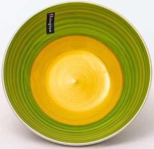 Тарелка суповая 18см 540мл ELRINGTON АЭРОГРАФ Зеленый луг керамика 000000000001194241