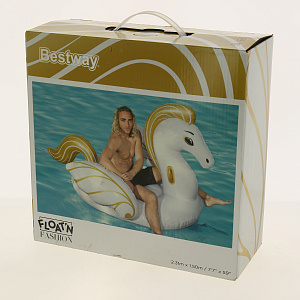 Круг для плавания 231х150см BESTWAY Пегас для катания верхом для взрослых 000000000001184181