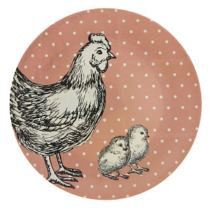 Тарелка, 25 см, бамбук 000000000001170189