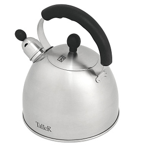 Чайник 2,5л TALLER Норман матовая полировка нержавеющая сталь 000000000001009375