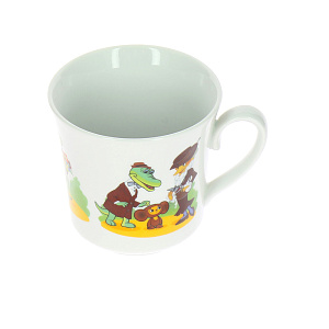 Набор посуды Чебурашка и крокодил Гена Союзмультфильм, фарфор, 3 предмета 000000000001123090