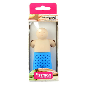 Фильтр для чая Человечек Fissman, 7?3 см, силикон 000000000001110485