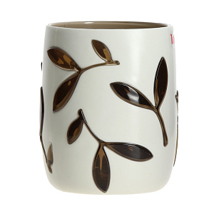 TATKRAFT Стакан для ванной комнаты IMMANUEL OLIVE, акрил 12035 000000000001091393