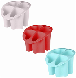 Подставка для столовых приборов 18х18х12,4см FACKELMANN пластик 000000000001190545