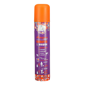 Аэрозоль от комаров и мошек Help, 200мл 000000000001141441