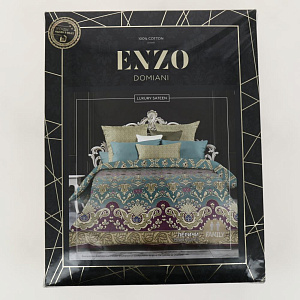 КПБ 5пр"Enzo"Леричи100%хл,сатин,пл120гр 000000000001180864