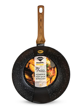 Сковорода Вок 28см LUCKY GRANITE алюминий 000000000001217819