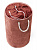 Корзина для белья 36х56см DE'NASTIA розовая велюр 100% полиэстер 000000000001203759