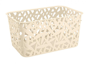 Корзинка универсальная 28х19х14,5см БЫТПЛАСТ пластик 000000000001181896