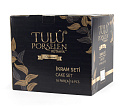 Набор столовой посуды 16 предметов TULU PORSELEN Galaxy milky/bordeaux фарфор 000000000001216218