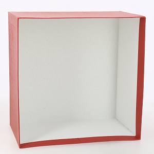 Коробка подарочная 25x25x15см РУТАУПАК Праздник для двоих квадратная 000000000001208371