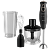 Блендер погружной SCARLETT SC-HB42F55 700Вт 2скорости насадка-венчик мини-измельчитель высокий мерный стакан 600мл длина электрошнура 1,2м черный 000000000001186117