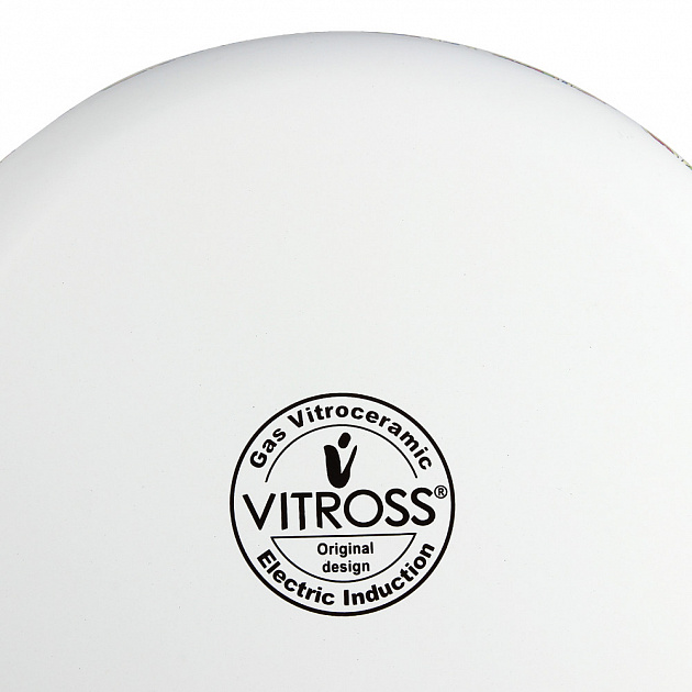 Кастрюля 3л VITROSS Fruits сферическая форма эмалированная сталь 000000000001006831