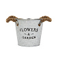 Кашпо металлическое Flowers&Garden 14см
