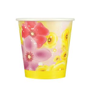 Набор одноразовых стаканов Вальс цветов Европак Трейд, 250мл, 6 шт. 000000000001144342