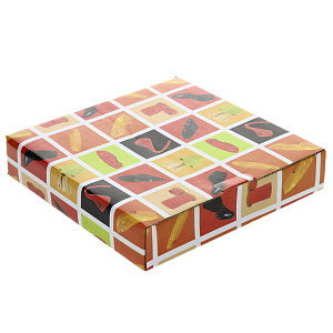 Менажница Лего Olaff, 25.7х25.7х4.2 см 000000000001163528