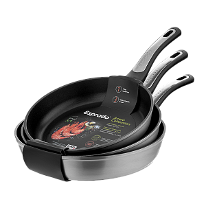 Сковорода 24х5см ESPRADO Acero антипригарное покрытие индукция алюминий 000000000001214048