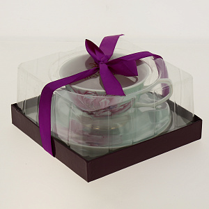 Пара чайная 200мл/блюдце BALSFORD Палитра ШИПОВНИК МАРИН подарочная упаковка 000000000001183424