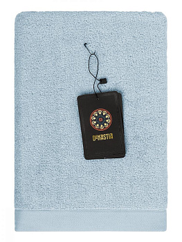 Полотенце 70х130см DE'NASTIA SOFT COLLECTION голубой хлопок-100% 000000000001216103