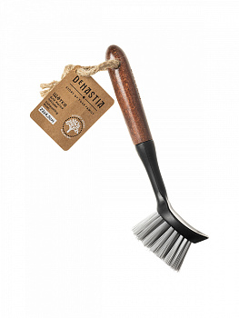 Щётка для мытья посуды 23х4,5см DE'NASTIA Dark wood бук/ПП/ПЭТ L000045 000000000001226881