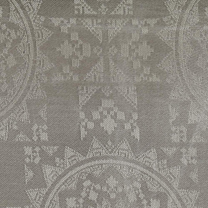 Скатерть 140x200см DE'NASTIA Талисман светло-коричневый полиэстер 000000000001202428