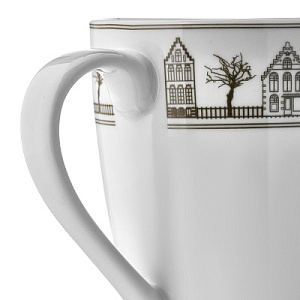 Кружка 400мл ESPRADO Saragossa твердый фарфор 000000000001157854