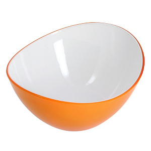 Миска овальная 16см MOULIN VILLA оранжевая Акрил L-16O 000000000001098460